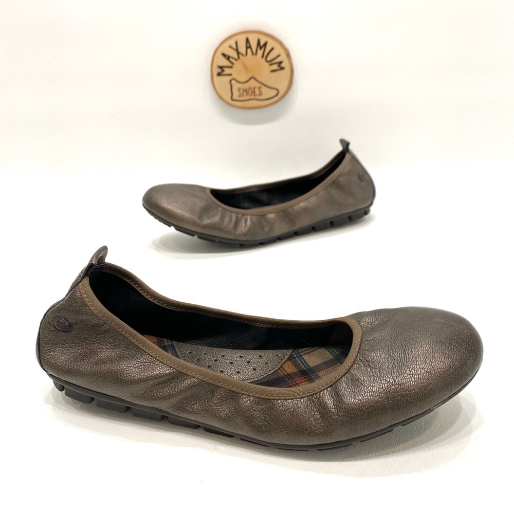 Women's Metallic Ballet Flats